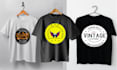 design a creative typography and graphic t shirt design