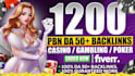 provide SEO backlinks contextual via high da link building