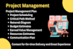 assist you with project management assignments