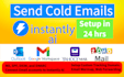 setup instantly ai for email warm up and cold email outreach