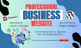 design and develop clean and modern business website