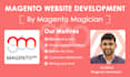 create fully featured responsive magento website