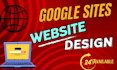 use google sites to create a business website