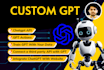 create ai custom gpt actions using fastapi