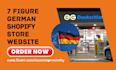 german shopify store german dropshipping store german printful german website
