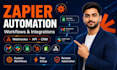 build zapier automation workflows and integrations