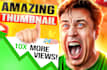 design clickbait youtube thumbnail within 2 hours