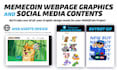 create meme coin graphics and videos
