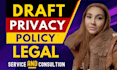 write terms conditions and privacy policy