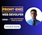 do frontend web development, figma to HTML CSS reactjs with stunning animation