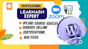 learndash lms and membership wordpress website design services