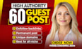 do guest posting, high da guest post da 90 plus with dofollow backlinks