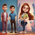 draw cartoon caricature from photo