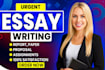 do urgent essay writing, case study, in apa, mla style as an essay writer