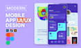 do mobile app design, ui ux design, mobile app ui design