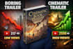 create a cinematic book trailer