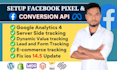 setup meta pixel conversion API, meta pixel capi, GTM,ga4 server side tracking