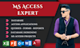 create edit design maintain ms access database