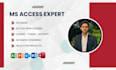 create edit design maintain ms access database