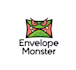 design awesome modern envelope monster logo