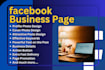do professional facebook page creation and design for your business