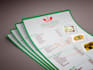 design flyer, menu, biz cards