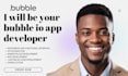 build your no code bubble app, bubble io developer, bubble mvp, bubbleio website