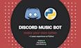 build custom pythons music discord bot