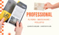 diseñaré flyers profesionales, brochure, folletos en canva