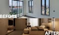 redesign your bedroom, living room and bathrooms in sketchup