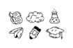 illustrate doodle icon with my style