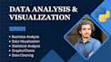 be your data analyst, do visualization using python, power bi and excel