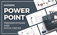 design a clean powerpoint or keynote presentation slides