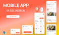 do mobile app UI UX, figma design, web design, app screenshots