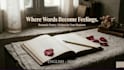 write a deeply romantic custom love poem for your partner