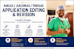 edit medical school personal statements, activities section, secondary essays