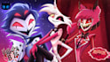 your oc or favorite character from hazbin hotel and helluva boss