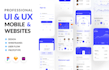 design a full website in figma modern responsive uxui