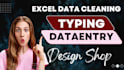 do professional excel data entry web research typing and copy paste
