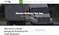 design logistics and trucking website