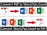 welcome to my professional PDF services gig