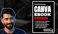 create professional ebook design, canva workbook layout, and ebook cover design