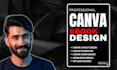 create professional ebook design, canva workbook layout, and ebook cover design