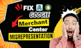 fix google merchant center misrepresentation and fix gmc