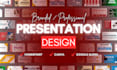 design a powerpoint template or pitch deck presentation