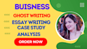 write philosophy, business, ethics, nursing, sociology essay