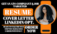 provide a professional resume services that will help you land your dream job