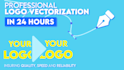 professionally vectorize, redraw, or recreate your logo