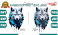digitize left chest logo embroidery for shirts and polos