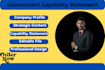 do government capability statement , capability statement